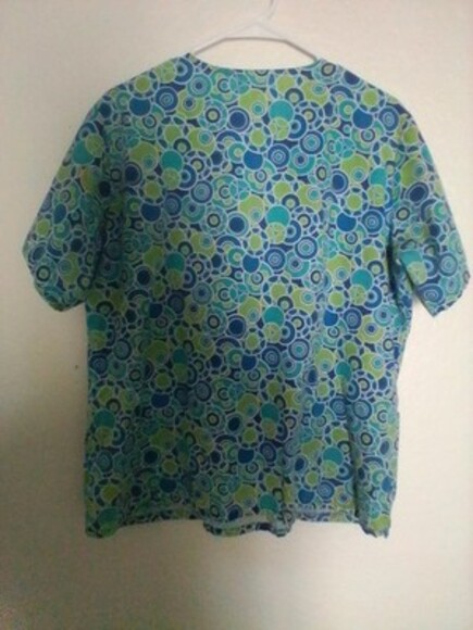 Fundamentals By White Swan Brand Scrub Top Size Xl - Picture 3 of 3